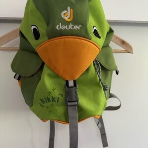 Kikki Kids Backpack - Green and Orange